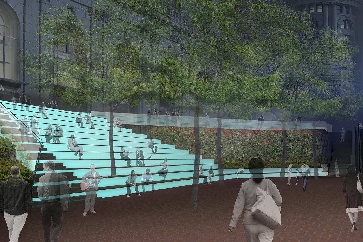 Union Square BID - Hallidie Plaza