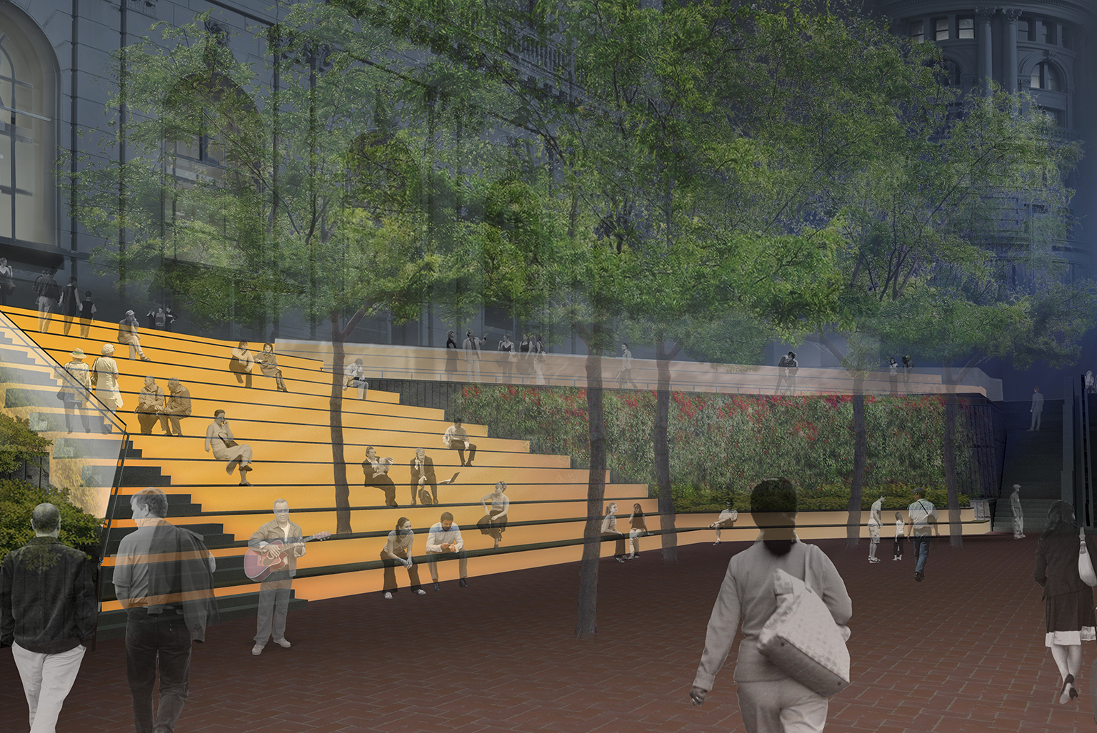 Union Square BID - Hallidie Plaza