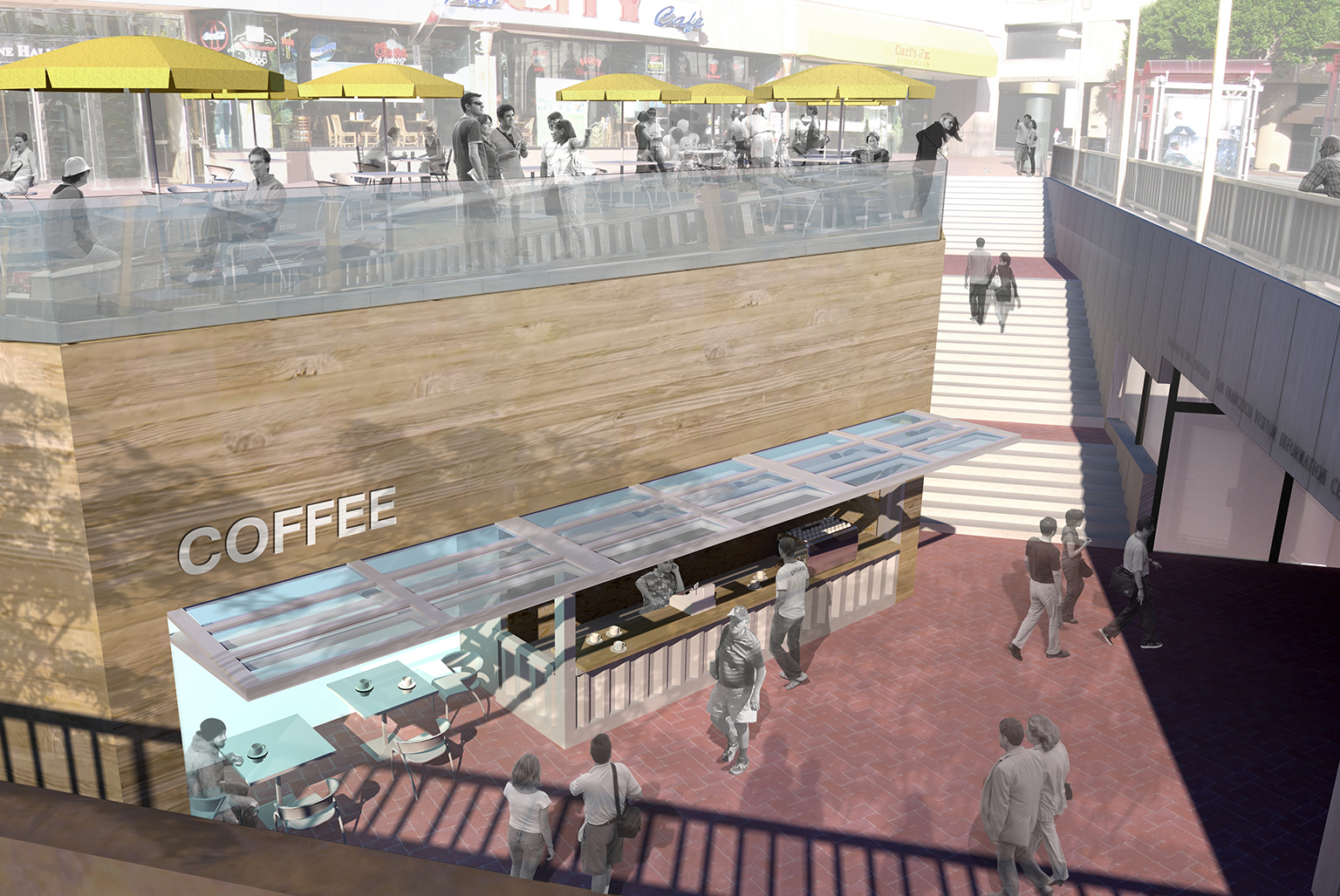 Union Square BID - Hallidie Plaza