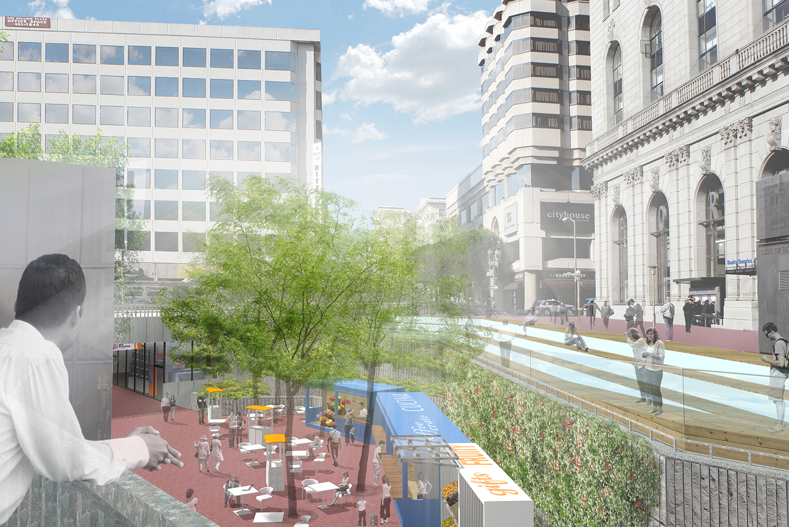 Union Square BID - Hallidie Plaza