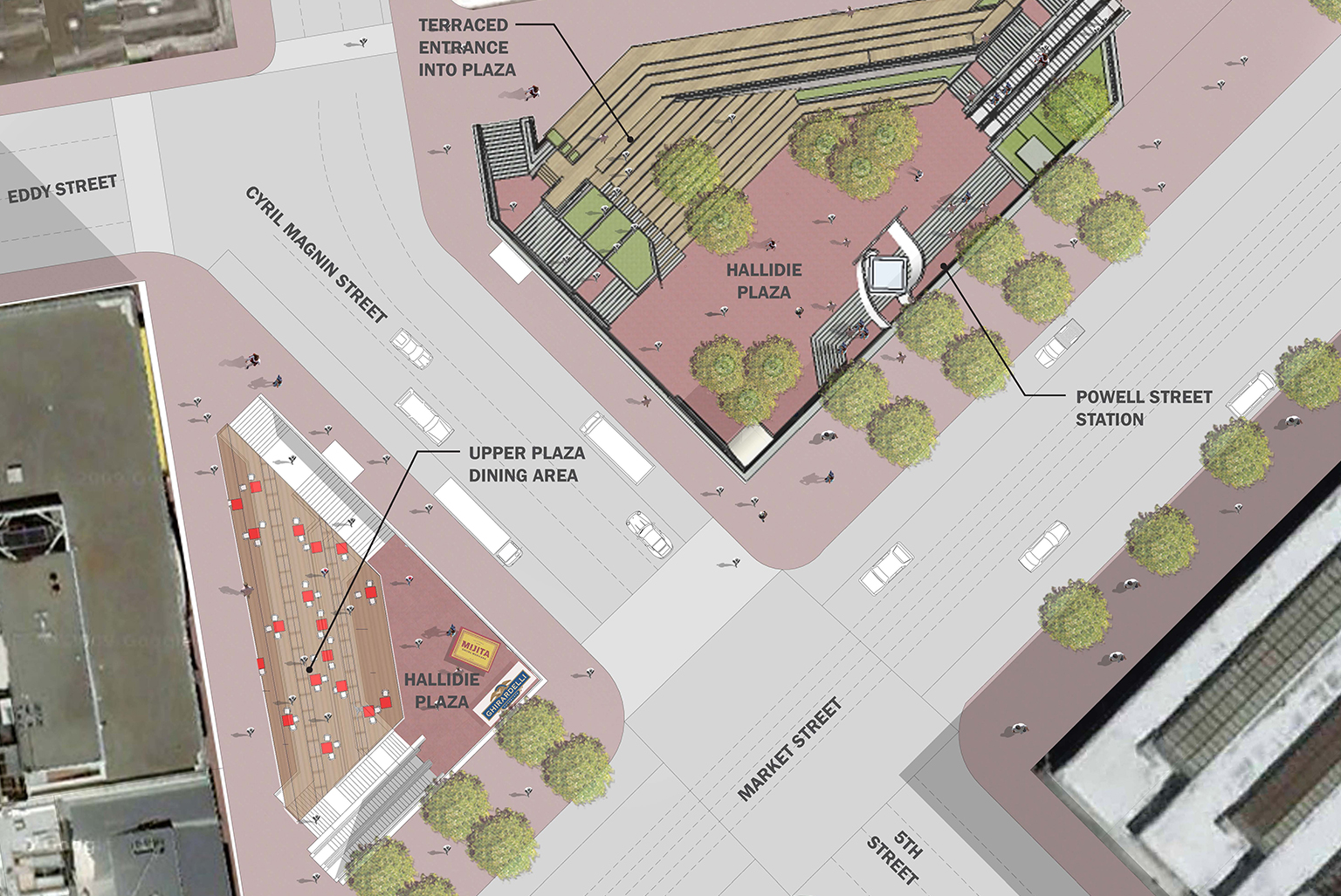 Union Square BID - Hallidie Plaza